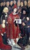Nuno Gonçalves. Altarpiece of San Vicente (1456-67). Right in the second row - Henry the Navigator